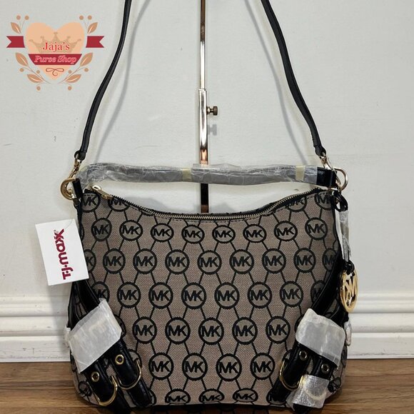 🖤Michael Kors Signature Jacquard Satchel, Shoulder & xbody Bag🖤 - Picture 1 of 17